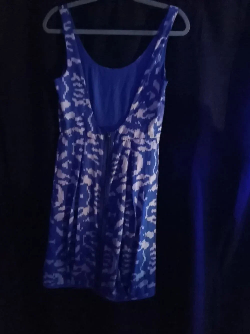 Urban Outfitters- Silence + Noise - blue & white dress - Picture 7 of 8
